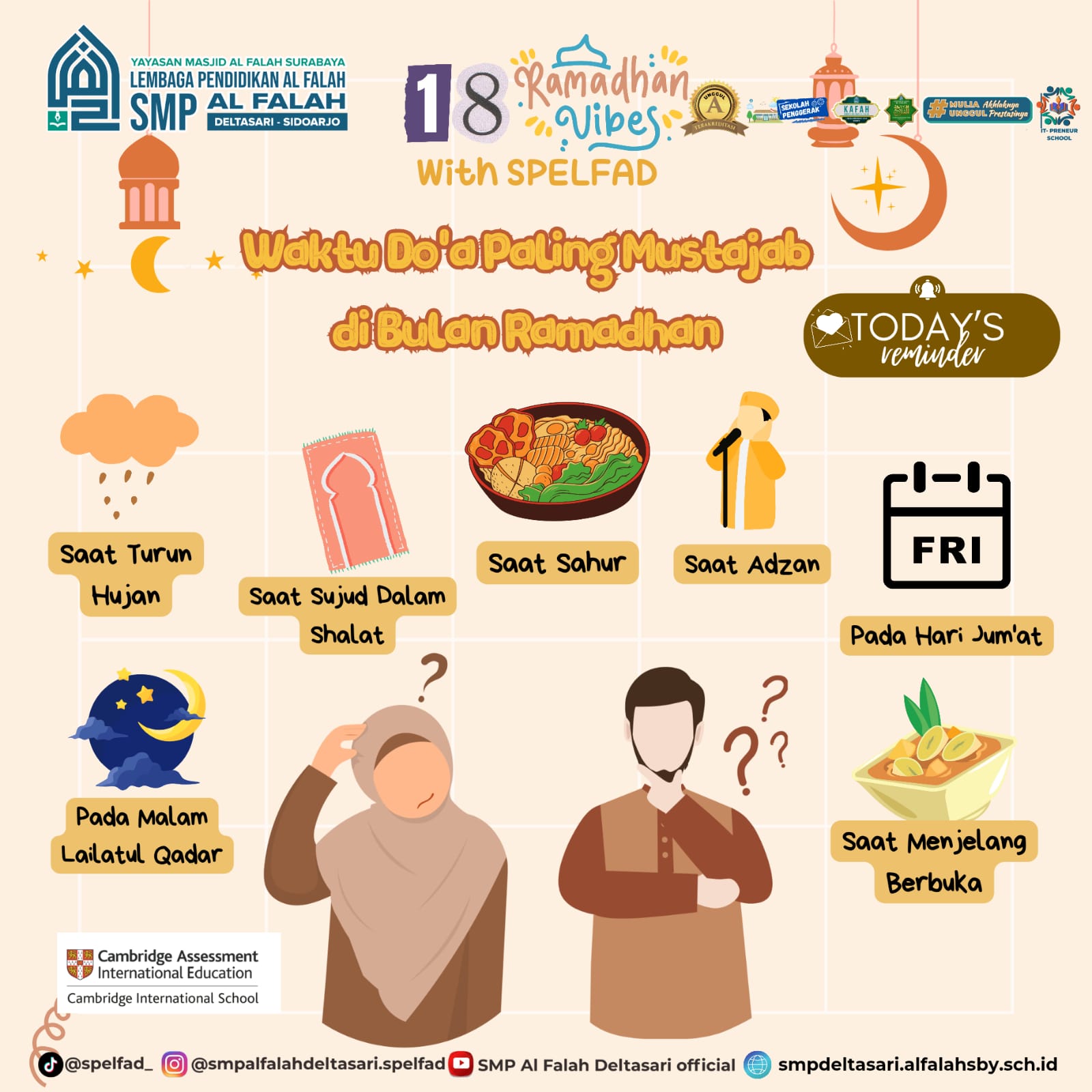 Todays Reminder (Ramadhan) 18