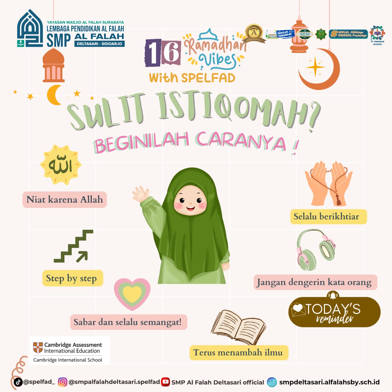 Todays Reminder (Ramadhan) 16